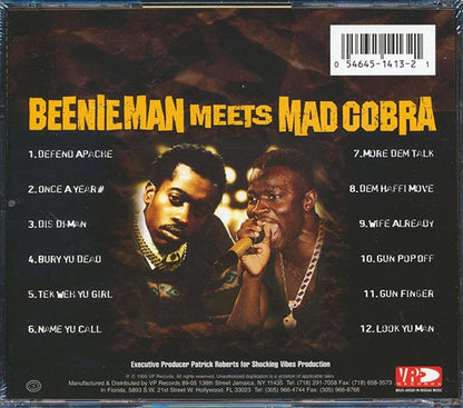 Beenie Man, Mad Cobra - Beenie Man Meets Mad Cobra (CD)