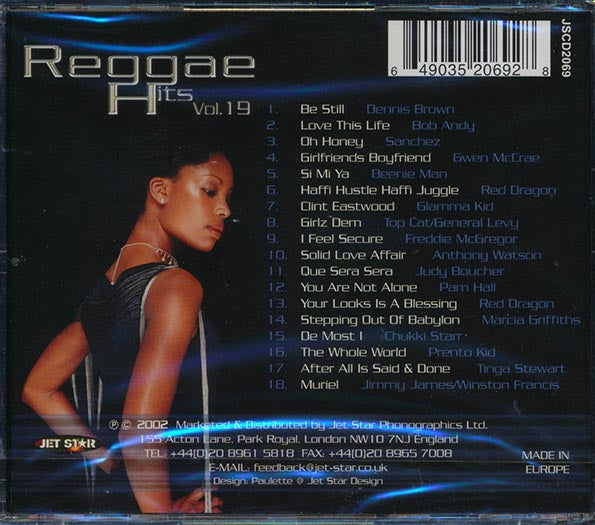 Dennis Brown, Freddie McGregor, Chukki Starr, Etc. - Reggae Hits Volume 19 (CD)