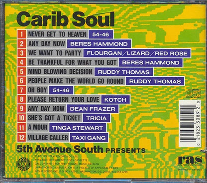 Beres Hammond, 5446, Kotch, Tinga Stewart, Etc. - Carib Soul (CD)