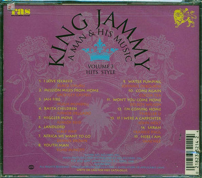 Lacksley Castell, Jr. Reid, Hugh Mundell, Black Uhuru, Etc. - King Jammy A Man & His Music Volume 3 Hits Style (CD)