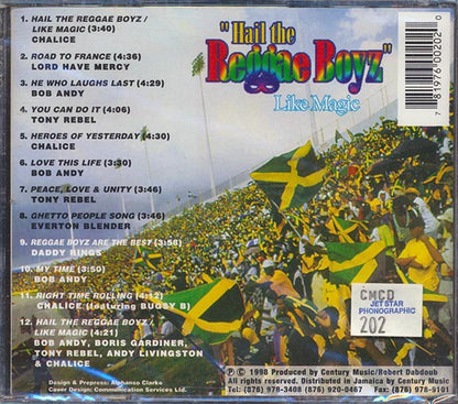 Chalice, Tony Rebel, Everton Blender, Etc. - Hail The Reggae Boyz: Like Magic (CD)