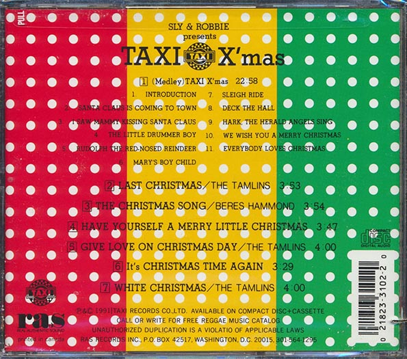 Sly & Robbie, Beres Hammond, The Tamlins, Etc. - Taxi Christmas (CD)