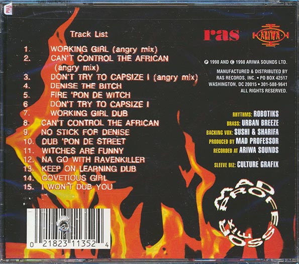Lee Perry, Mad Professor - Fire In Dub (CD)