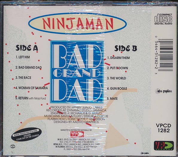 Ninjaman - Bad Grand Dad (CD)
