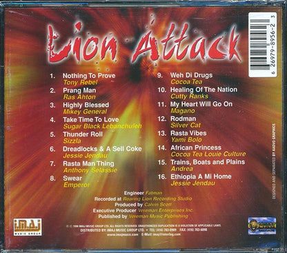 Tony Rebel, Cocoa Tea, Yami Bolo, Mikey General, Etc. - Lion Attack (CD)