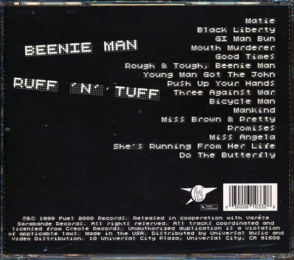 Beenie Man - Ruff N Tuff (CD)