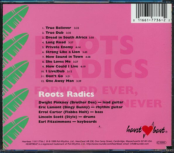 The Roots Radics - Forward Ever, Backwards Never (CD)