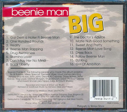 Beenie Man - Big (CD)