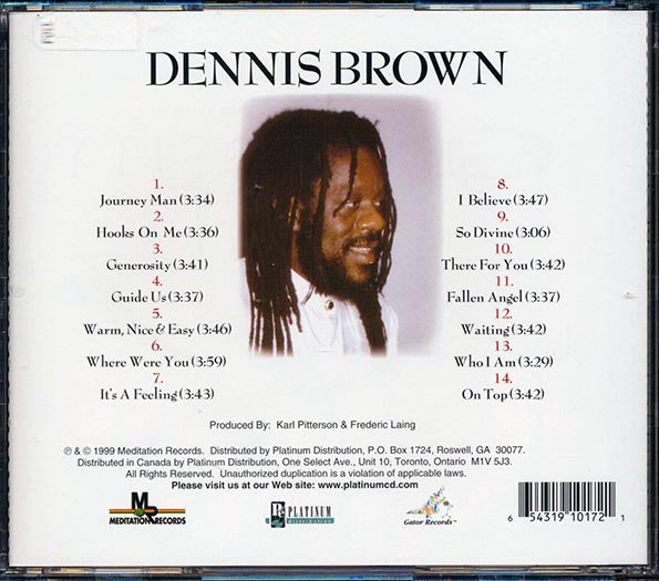 Dennis Brown - Generosity (CD)