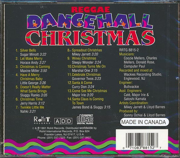 Horace Andy, Sugar Minott, Sluggy, James Bond, Etc. - Dancehall Christmas (CD)