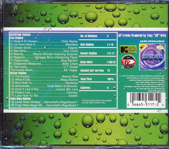 Buju Banton, Beenie Man, Mr. Vegas, Etc. - Triple Spin 2 (CD)