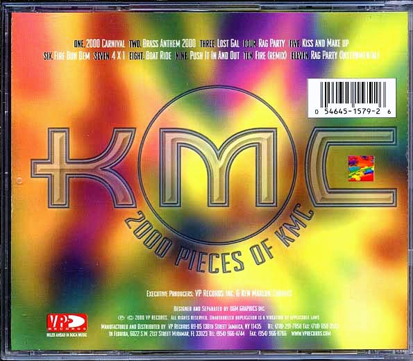 KMC - 2000 Pieces Of KMC (CD)
