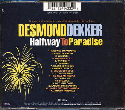 Desmond Dekker - Halfway To Paradise (CD)
