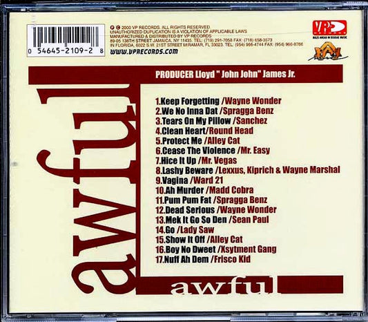 Sean Paul, Mr. Vegas, Wayne Wonder, Etc. - Awful (CD)