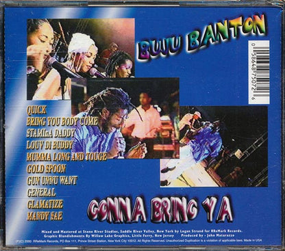 Buju Banton - Gonna Bring Ya (CD)