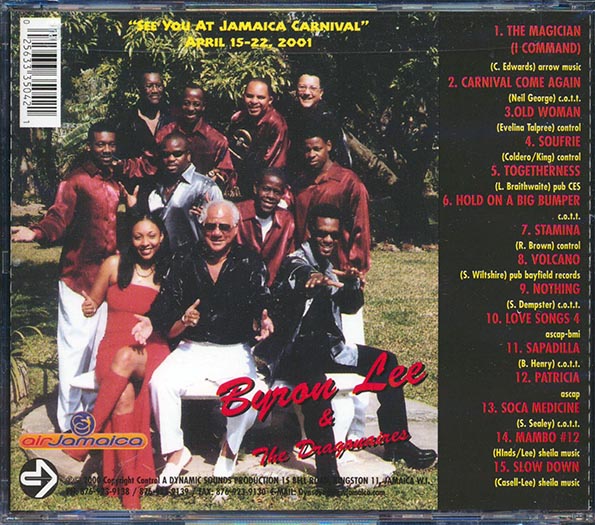 Byron Lee & The Dragonaires - Soca Thriller (CD)