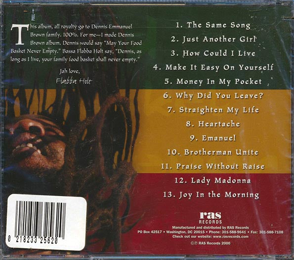 Dennis Brown - May Your Food Basket Never Empty (CD)