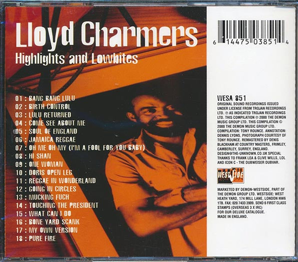 Lloyd Charmers - Highlights & Lowbites: The Many Sides Of Lloyd Charmers 1967-74 (CD)