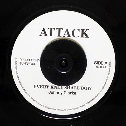 Johnny Clarke - Every Knee Shall Bow (One Drop Tubby's Mix)  /  Version (7")