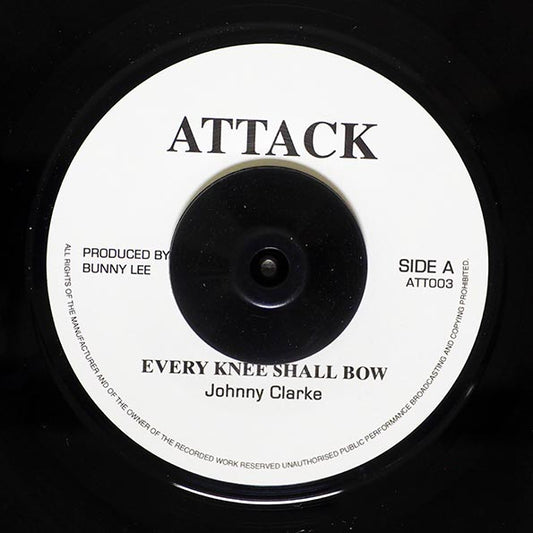 Johnny Clarke - Every Knee Shall Bow (One Drop Tubby's Mix)  /  Version (7")