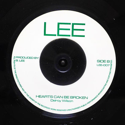 Delroy Wilson - Got To See My Woman  /  Any Heart Can Be Broken (7")