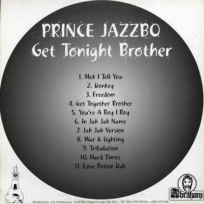 Prince Jazzbo - Get Together Brother (LP) - PureSound Records