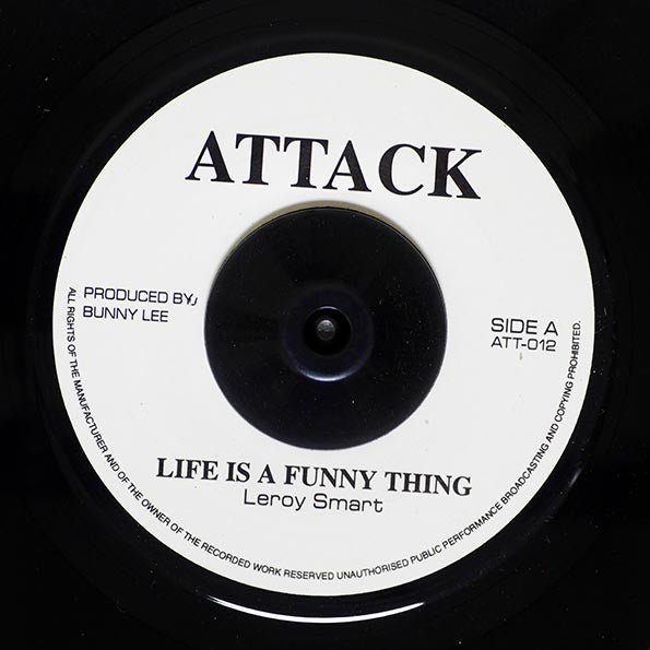 Leroy Smart - Life Is A Funny Thing  /  Trinity - Psalms (7")