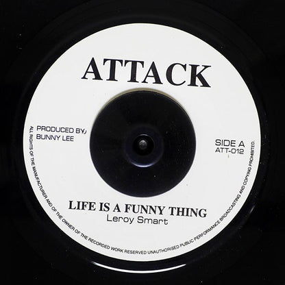 Leroy Smart - Life Is A Funny Thing  /  Trinity - Psalms (7")