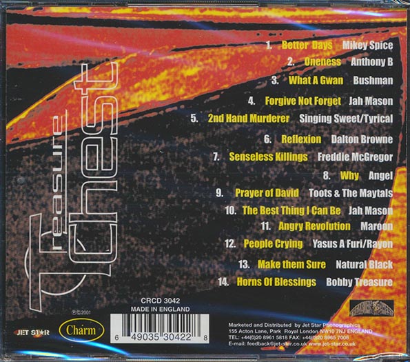 Bushman, Jah Mason, Freddie McGregor, Etc. - Treasure Chest Volume 1 (CD)
