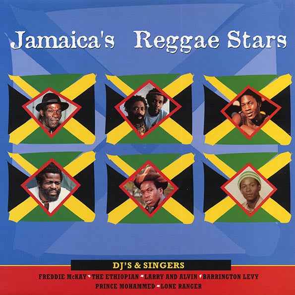 Barrington Levy, Freddie McKay, The Ethiopian, Etc. - Jamaica's Reggae Stars: DJ's & Singers (FIRST PRESS) (LP)