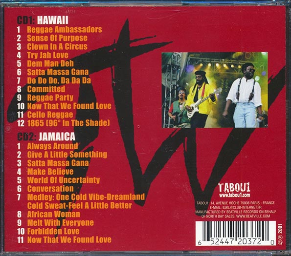 Third World - Live In Hawaii & Jamaica (23 tracks) (CD)