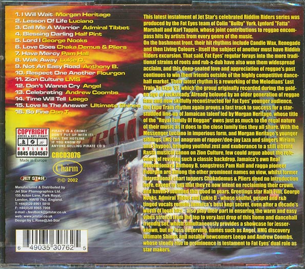 Morgan Heritage, Admiral Tibet, Flourgon, Etc. - Riddim Rider: Expo Train (CD)