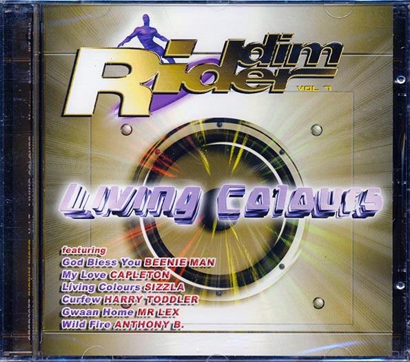 Sizzla, Capleton, Beenie Man, Etc. - Riddim Rider: Living Colours (rhythm: "Living Colours") (CD)