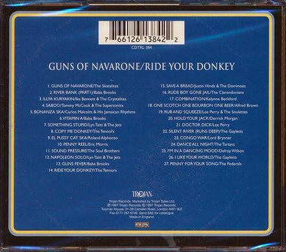 Skatalites, Lynn Taitt, The Tartans, The Federals, Etc. - Guns Of Navarone + Ride Your Donkey (2 albums on 1 CD) (CD)