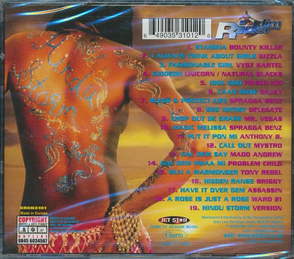 Sizzla, Tony Rebel, Natural Black, Etc. - Riddim Rider: Hindu Storm (CD)
