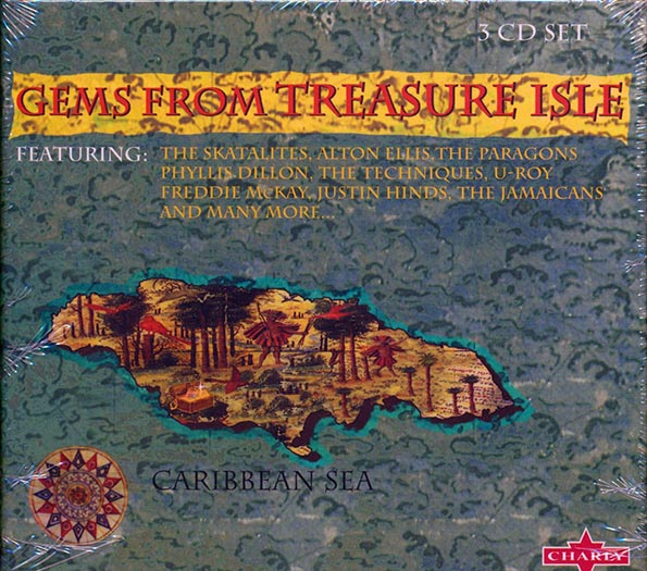 Alton Ellis, The Paragons, Phyllis Dillon, The Skatalites, Etc. - Gems From Treasure Isle (54 tracks) (3xCD) (CD)