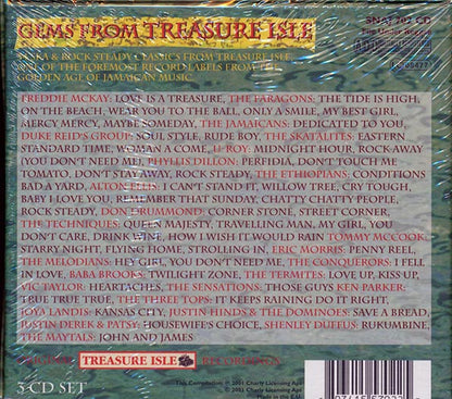 Alton Ellis, The Paragons, Phyllis Dillon, The Skatalites, Etc. - Gems From Treasure Isle (54 tracks) (3xCD) (CD)