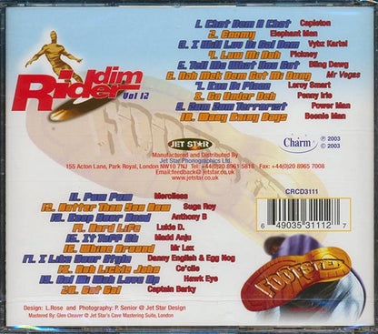 Capleton, Anthony B, Elephant Man, Lukie D, Etc. - Riddim Rider: Foot Step (rhythm: "Foot Step") (CD)