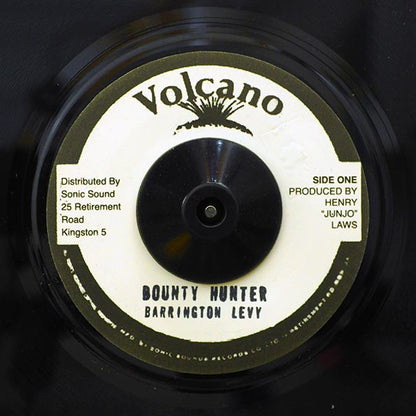 Barrington Levy - Bounty Hunter  /  Roots Radics - Untitled (7")