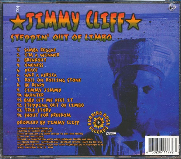 Jimmy Cliff - Steppin Out Of Limbo (CD)