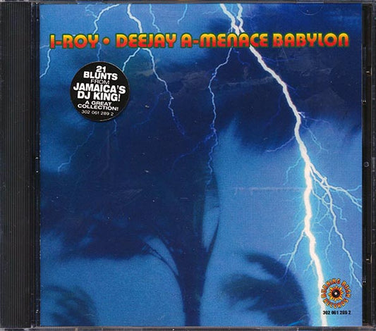 I Roy - Deejay A Menace Babylon (21 tracks) (CD)