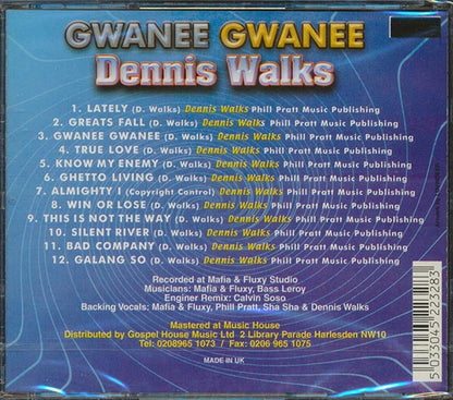 Dennis Walks - Gwanee Gwanee (CD)
