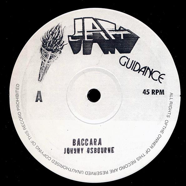 Johnny Osbourne - Baccara; Roots Radics - Dub  /  Johnny Osbourne - Give A Little Love; Roots Radics - Dub (10")