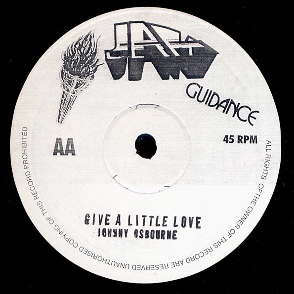 Johnny Osbourne - Baccara; Roots Radics - Dub  /  Johnny Osbourne - Give A Little Love; Roots Radics - Dub (10")