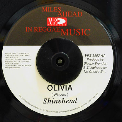 Shinehead - Callie Weed  /  Olivia (7")
