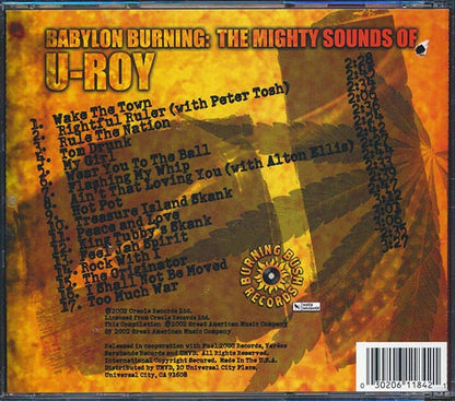U Roy - Babylon Burning: The Mighty Sounds Of U Roy (CD)