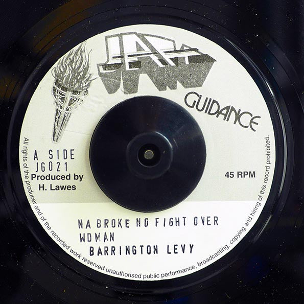 Barrington Levy - Na Broke No Fight Over Woman  /  Roots Radics - Version (7")