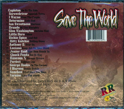 Jr. Reid, Capleton, Luciano, Chuck Fender, Etc. - Save The World (CD)