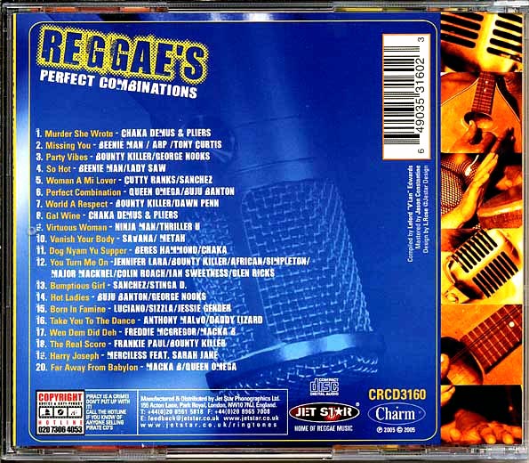 Cutty Ranks, Beres Hammond, Luciano, Etc. - Reggae's Perfect Combinations (CD)