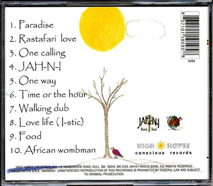 Jah N I - Rastafari Love (CD)